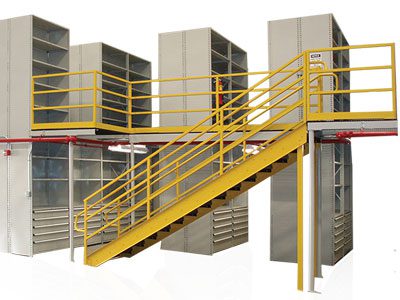 High Density Storage System Shelving